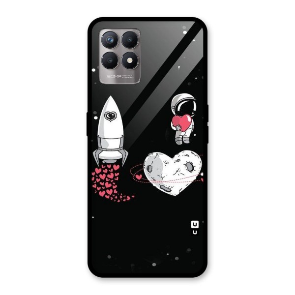 Spaceman Love Glass Back Case for Realme 8i