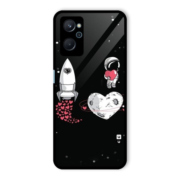 Spaceman Love Glass Back Case for Realme 9i