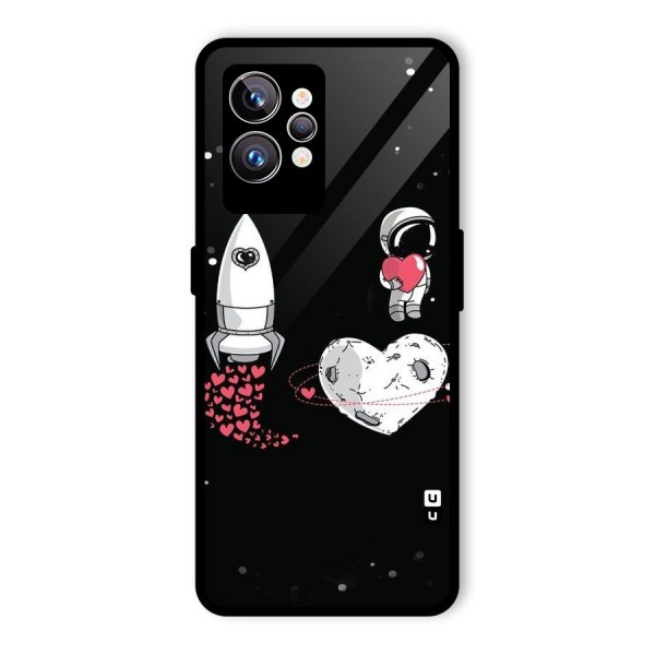 Spaceman Love Glass Back Case for Realme GT2 Pro