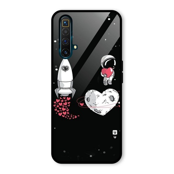 Spaceman Love Glass Back Case for Realme X3 SuperZoom