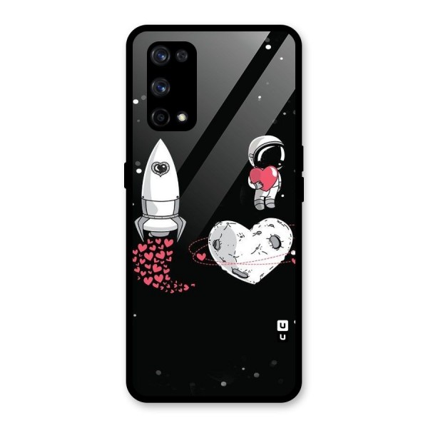 Spaceman Love Glass Back Case for Realme X7 Pro