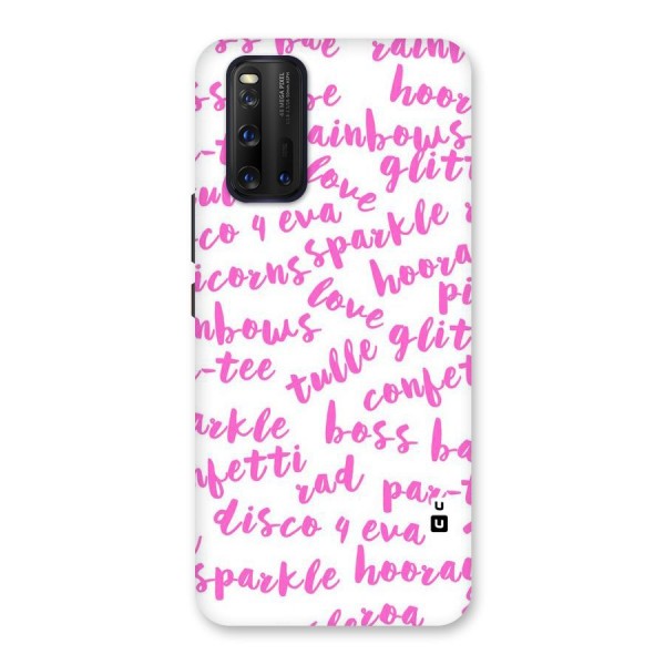 Sparkle Love Back Case for Vivo iQOO 3