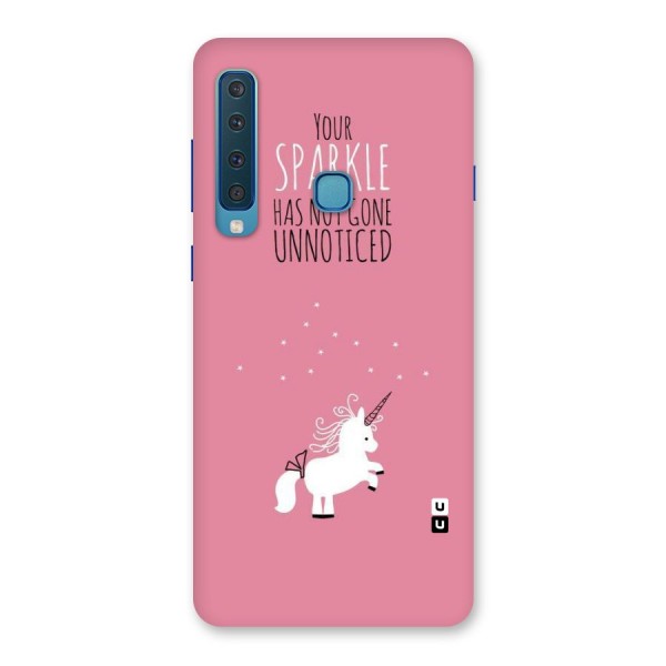 Sparkle Not Unnoticed Back Case for Galaxy A9 (2018)