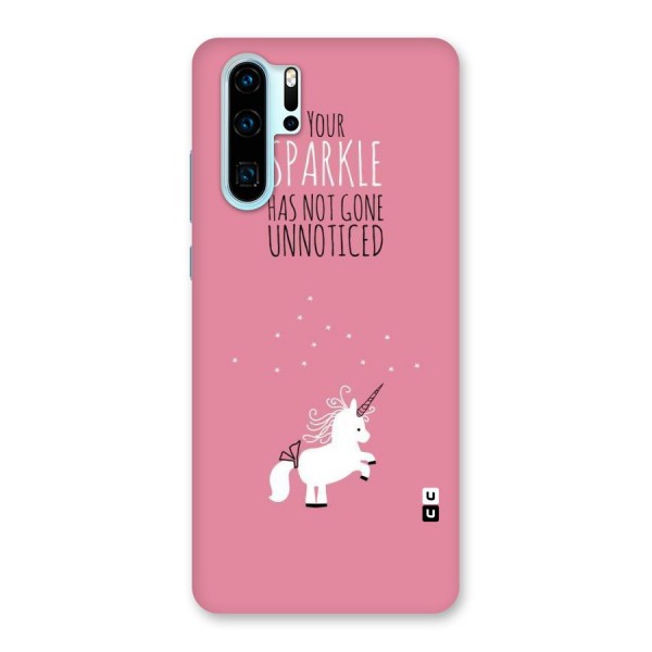 Sparkle Not Unnoticed Back Case for Huawei P30 Pro