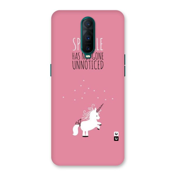 Sparkle Not Unnoticed Back Case for Oppo R17 Pro