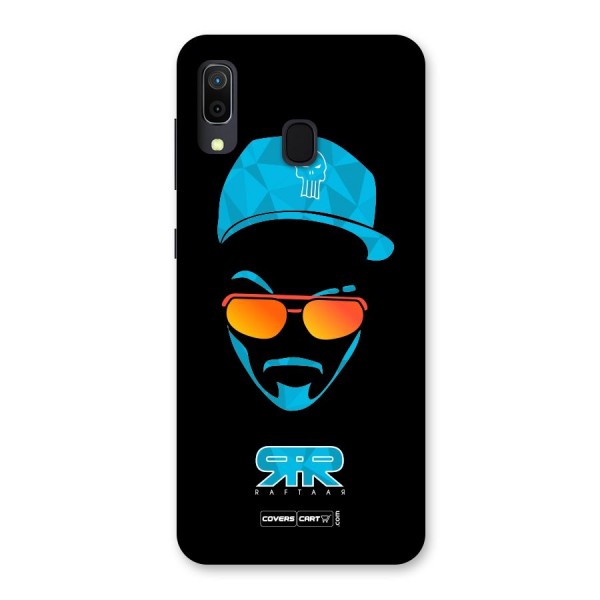 Special Raftaar Edition Blue Back Case for Galaxy A20