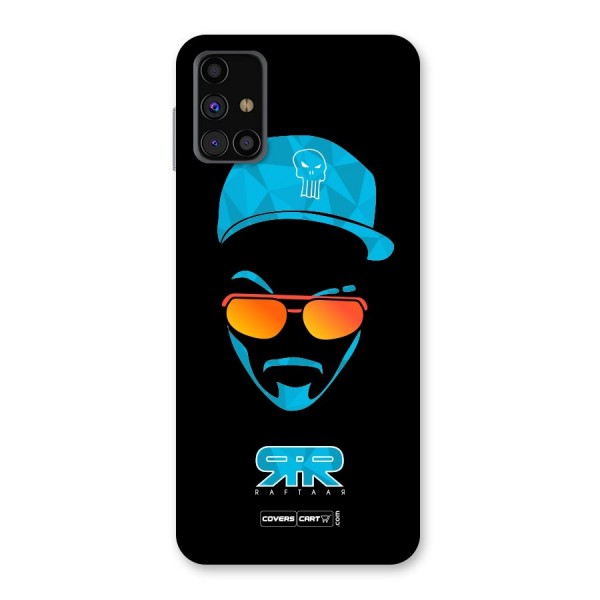 Special Raftaar Edition Blue Back Case for Galaxy M31s