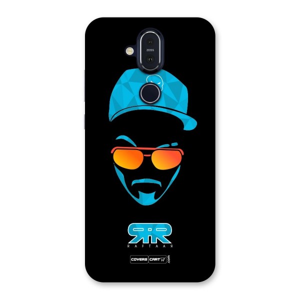 Special Raftaar Edition Blue Back Case for Nokia 8.1