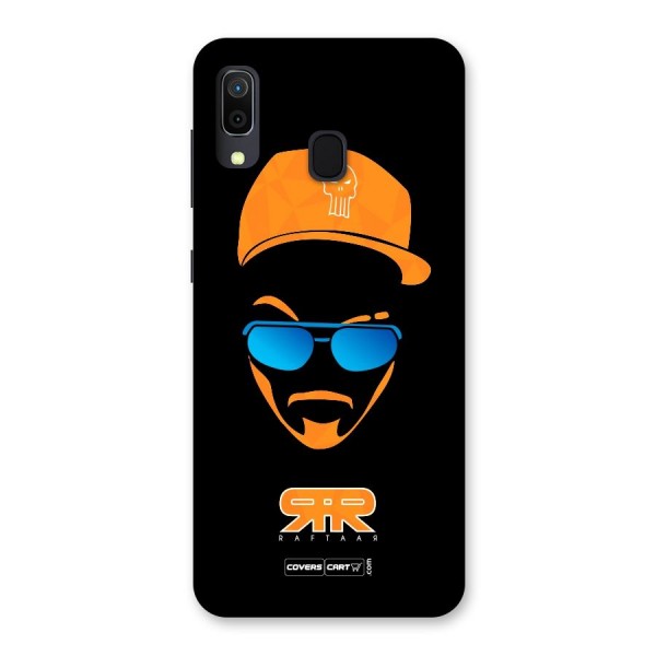 Special Raftaar Edition Orange Back Case for Galaxy A20