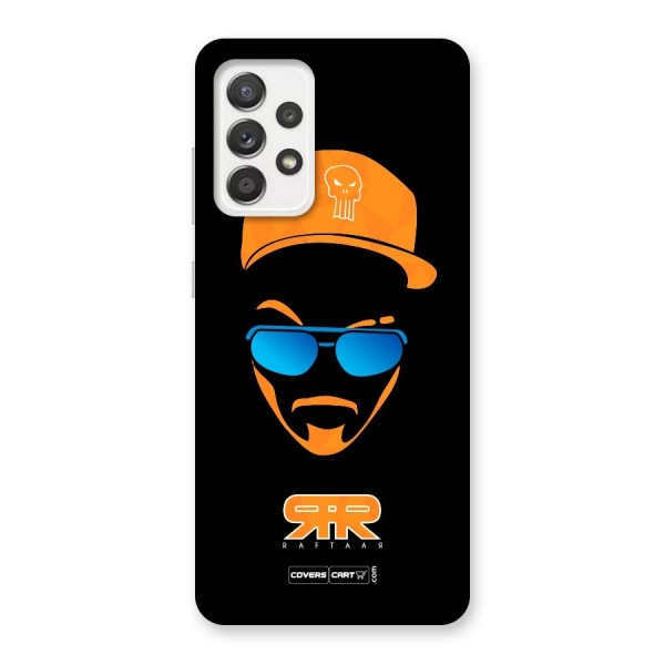 Special Raftaar Edition Orange Back Case for Galaxy A52