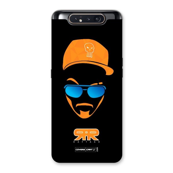 Special Raftaar Edition Orange Back Case for Galaxy A80