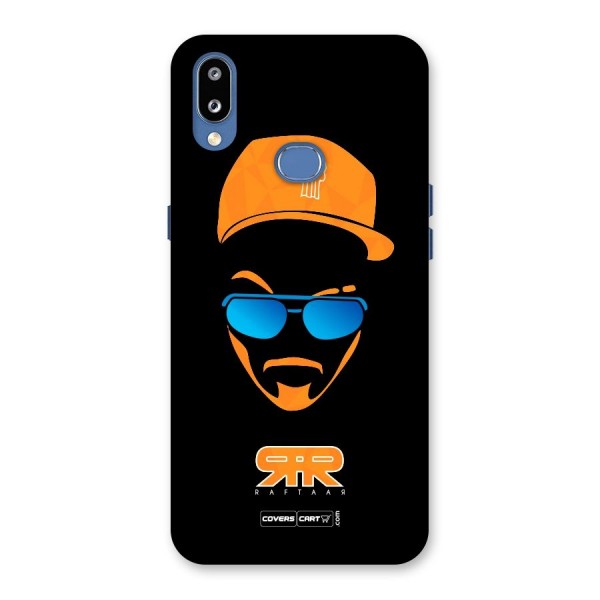 Special Raftaar Edition Orange Back Case for Galaxy M01s