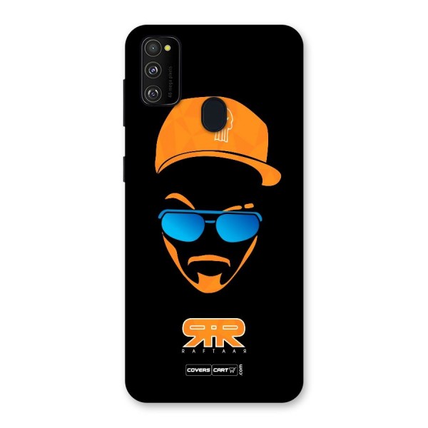 Special Raftaar Edition Orange Back Case for Galaxy M21