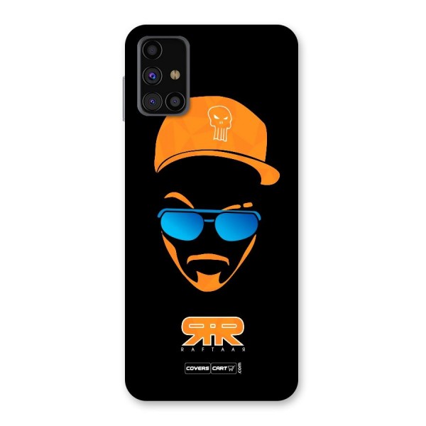 Special Raftaar Edition Orange Back Case for Galaxy M31s