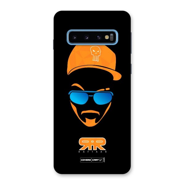 Special Raftaar Edition Orange Back Case for Galaxy S10