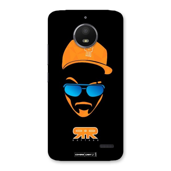 Special Raftaar Edition Orange Back Case for Moto E4