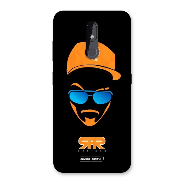 Special Raftaar Edition Orange Back Case for Nokia 3.2