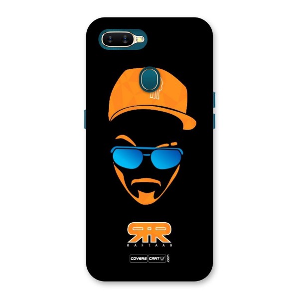 Special Raftaar Edition Orange Back Case for Oppo A12