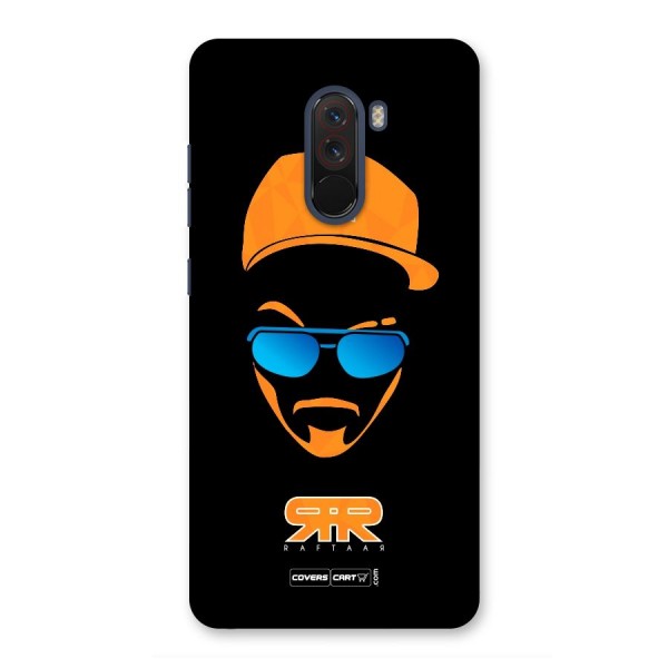 Special Raftaar Edition Orange Back Case for Poco F1