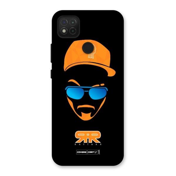 Special Raftaar Edition Orange Back Case for Redmi 9C