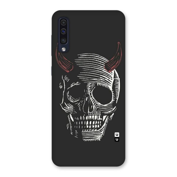 Spooky Face Back Case for Galaxy A50s