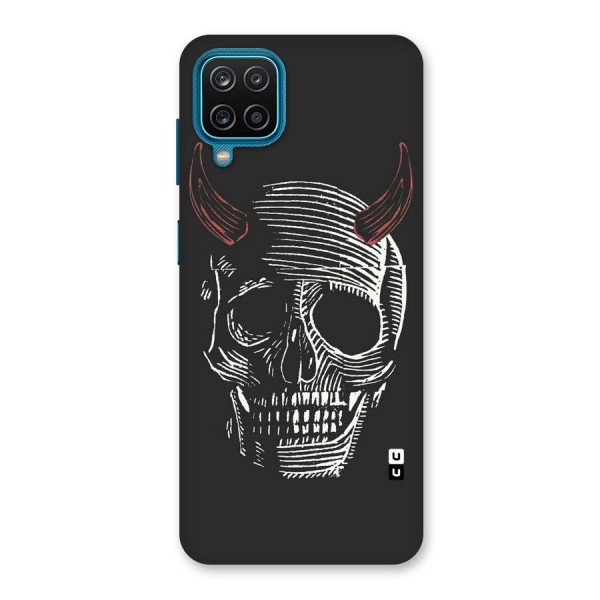 Spooky Face Back Case for Galaxy F12