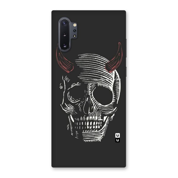 Spooky Face Back Case for Galaxy Note 10 Plus