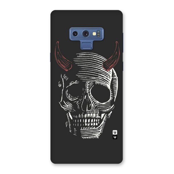 Spooky Face Back Case for Galaxy Note 9