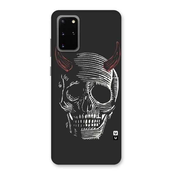 Spooky Face Back Case for Galaxy S20 Plus