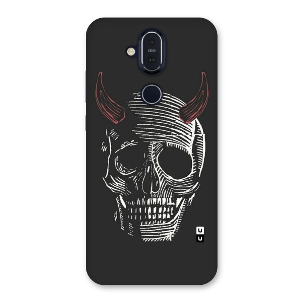 Spooky Face Back Case for Nokia 8.1