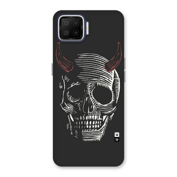 Spooky Face Back Case for Oppo F17