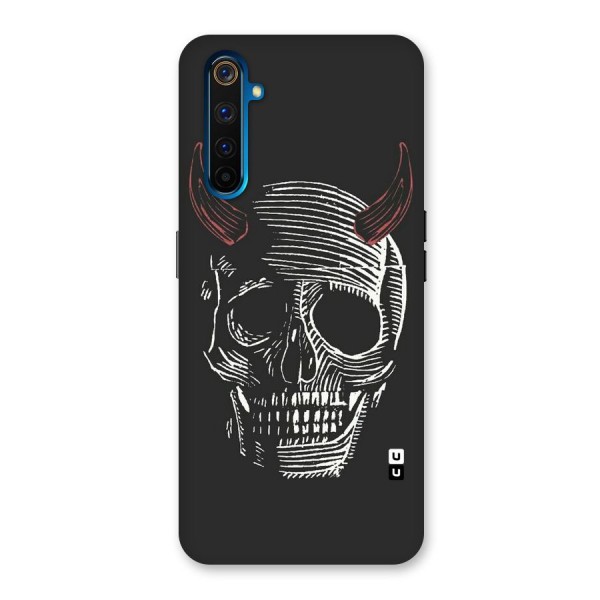 Spooky Face Back Case for Realme 6 Pro