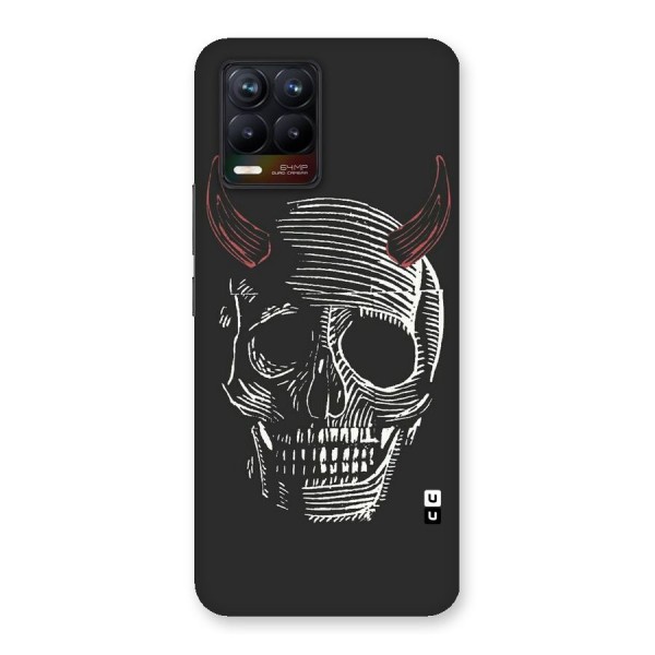 Spooky Face Back Case for Realme 8