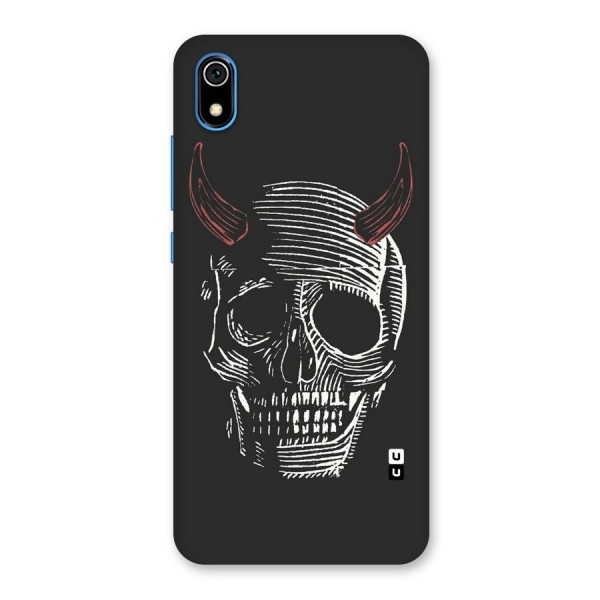 Spooky Face Back Case for Redmi 7A