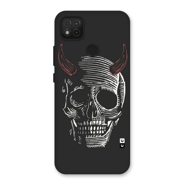 Spooky Face Back Case for Redmi 9