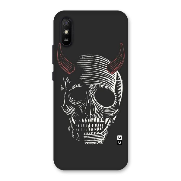 Spooky Face Back Case for Redmi 9i