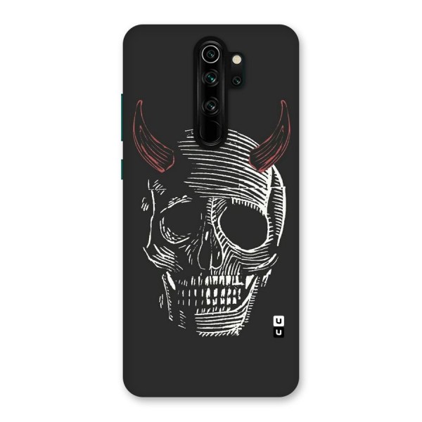 Spooky Face Back Case for Redmi Note 8 Pro