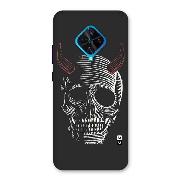 Spooky Face Back Case for Vivo S1 Pro