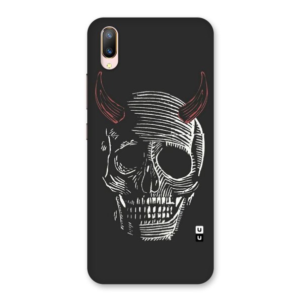 Spooky Face Back Case for Vivo V11 Pro