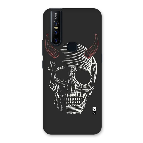 Spooky Face Back Case for Vivo V15