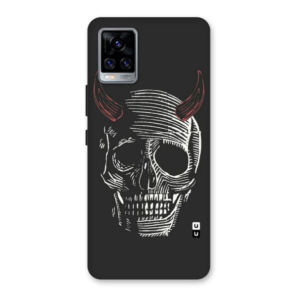 Spooky Face Back Case for Vivo V20 Pro