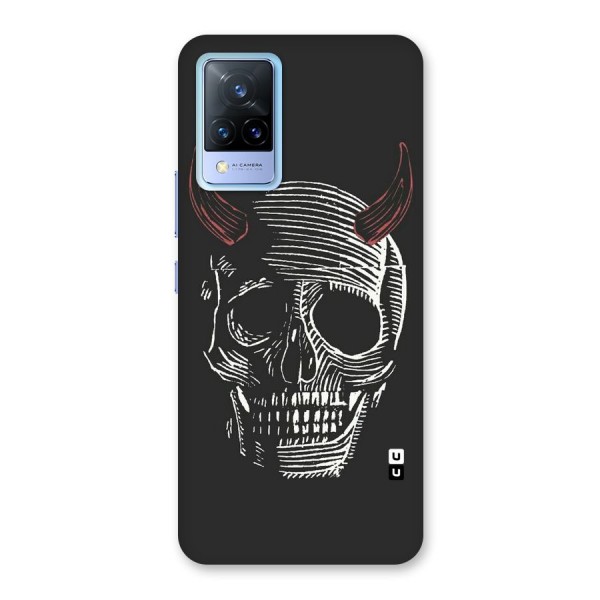 Spooky Face Back Case for Vivo V21 5G