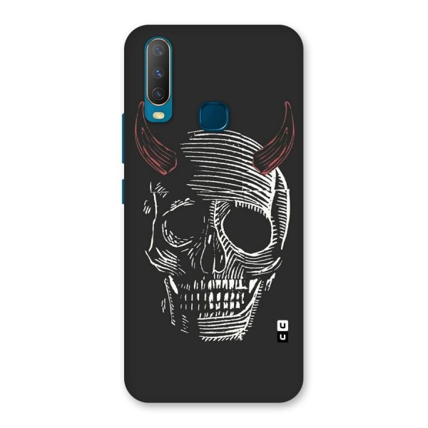 Spooky Face Back Case for Vivo Y15