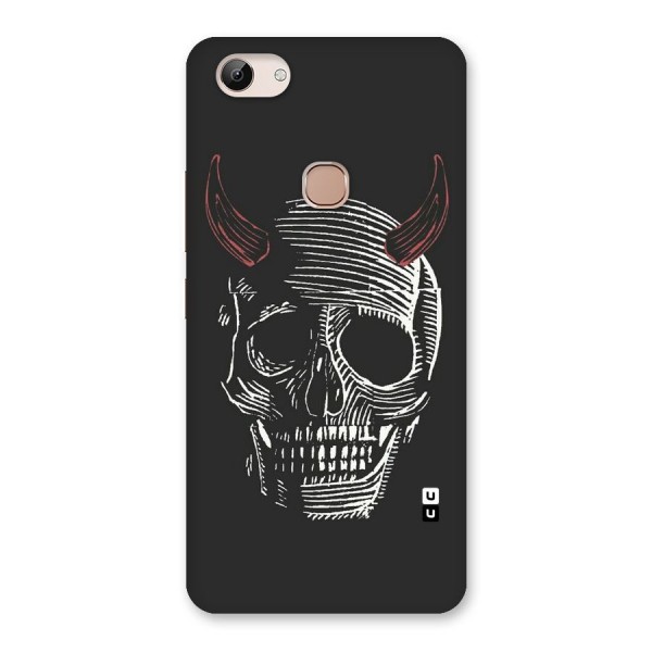 Spooky Face Back Case for Vivo Y83