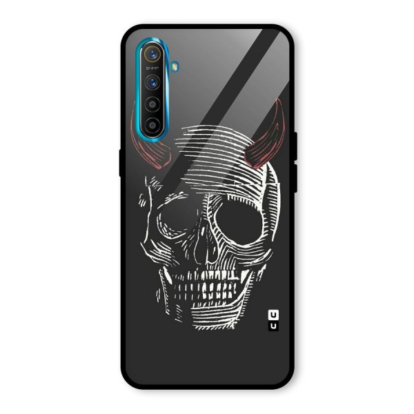 Spooky Face Glass Back Case for Realme XT