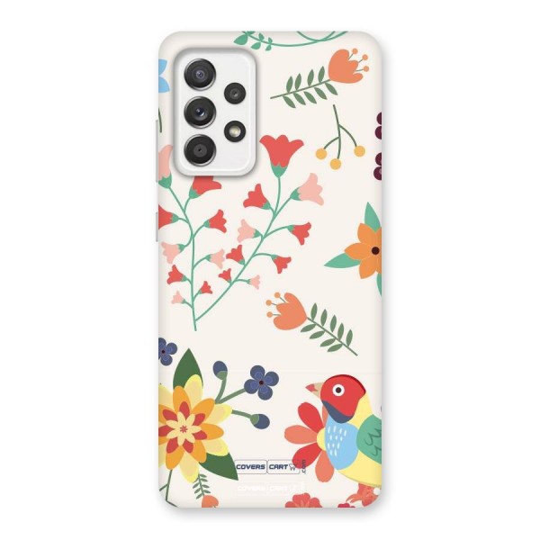 Spring Flowers Back Case for Galaxy A52