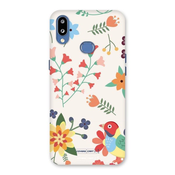 Spring Flowers Back Case for Galaxy M01s