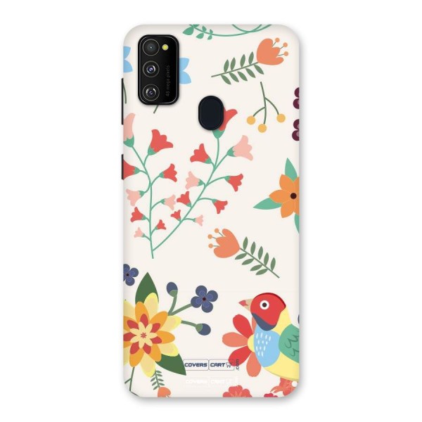 Spring Flowers Back Case for Galaxy M21