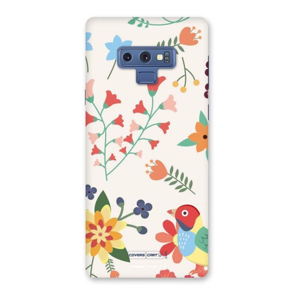 Spring Flowers Back Case for Galaxy Note 9