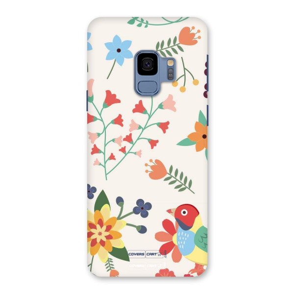 Spring Flowers Back Case for Galaxy S9